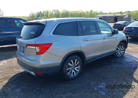 2020 Honda Pilot Awd Ex-L z USA, uszkodzony, nr VIN 5FNYF6H57LB059699